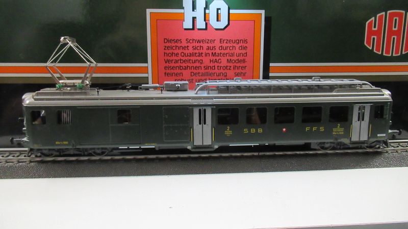 HAG BDe 4/4 alte Logo  Digital ESU V5 MFX LED