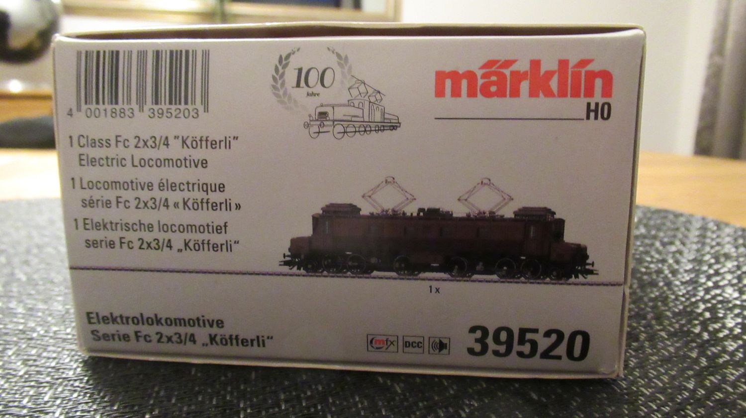 Märklin Fc 2x3/4 "Köferli" Digital MFX Sound