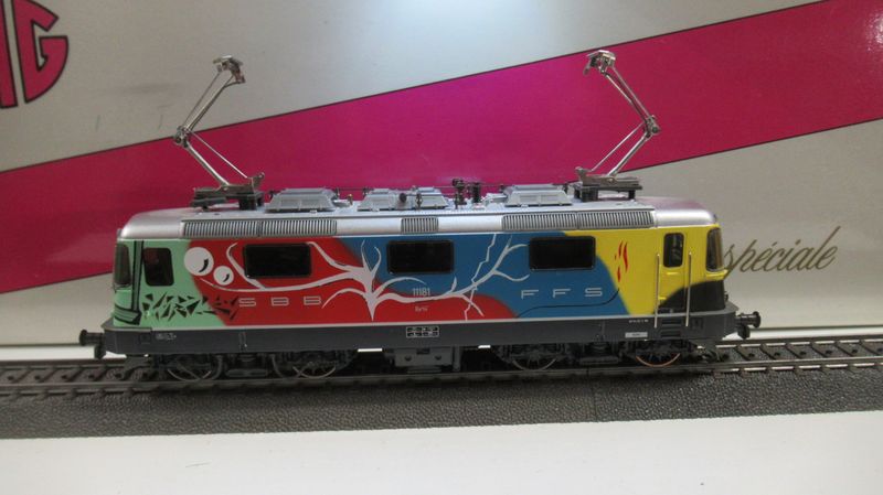 HAG Re 4/4 II "Le Bourret" Digital FX ESU V5  LED