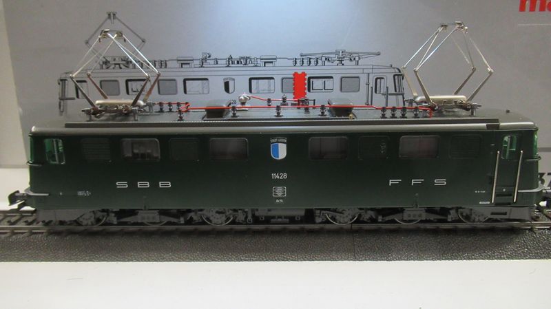 Märklin Ae 6/6 "Stadt Luzern" Digital MFX Platine LED