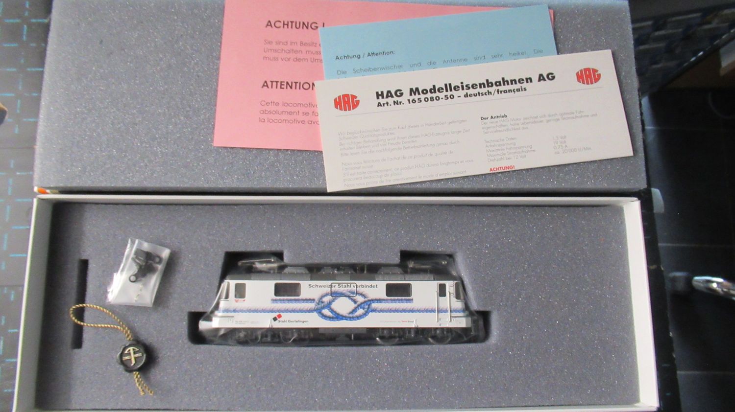 HAG  Re  4/4  RM  "Sthal Gerlafingen "  ! Rare  Neuf !