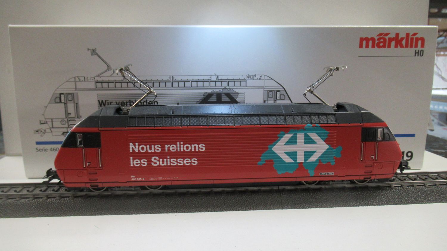 Märklin Re 460 " Nous relions" Digital MFX