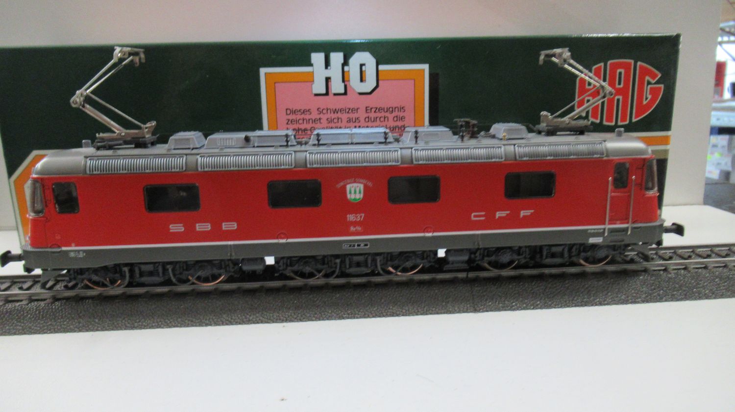 HAG Re 6/6 " Sonceboz " Digital ESU V5 Fx platine LED