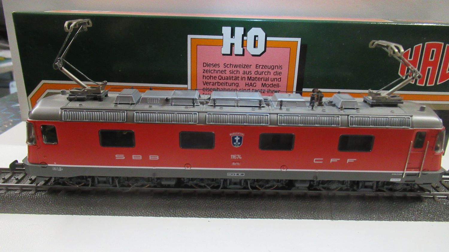 HAG Re 6/6 "Murgenthal" Digital FX ESU V5 LED