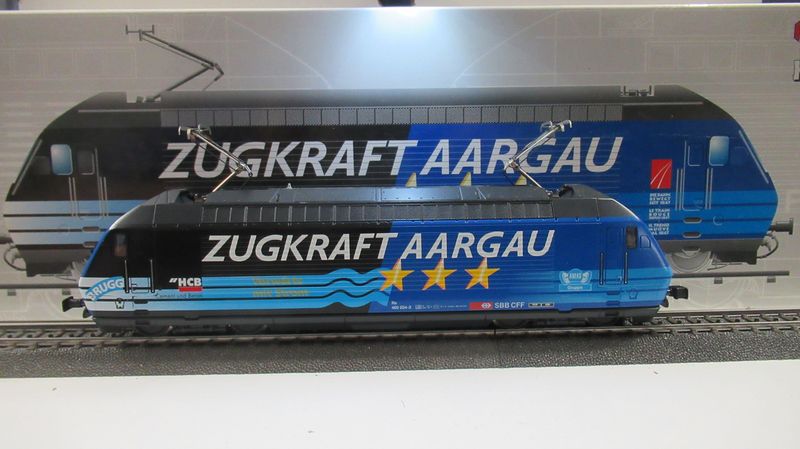 HAG Re 460 "ZugkraftAARGAU" Digital FX ESU V5 platine LED