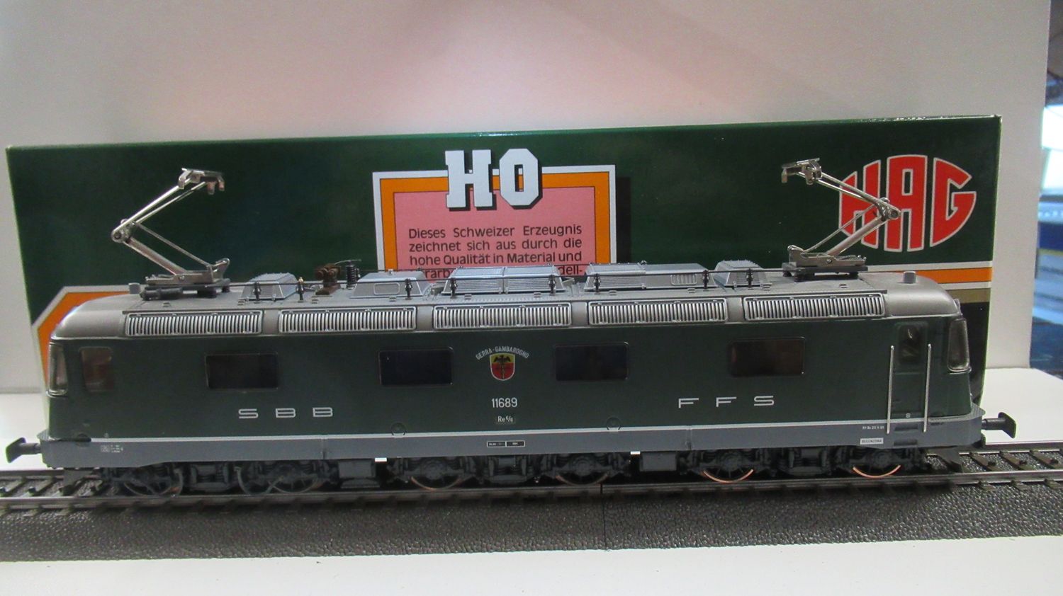 HAG Re 6/6 " GERRA-" Digital ESU V5 Fx Platine LED  !Top!