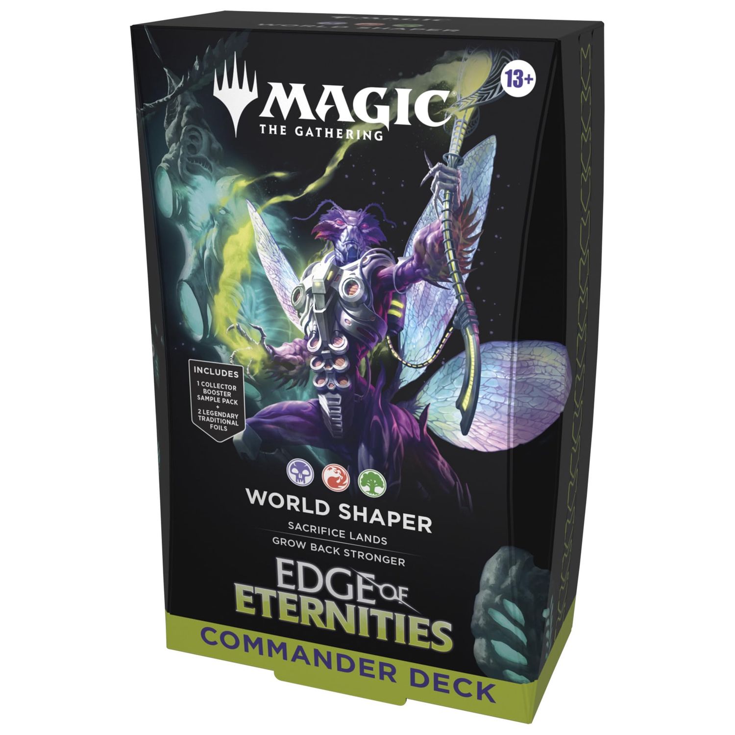 MTG Edge of Eternities Commander Deck (World Shaper (Black-Red-Green)) (8/01/2025)