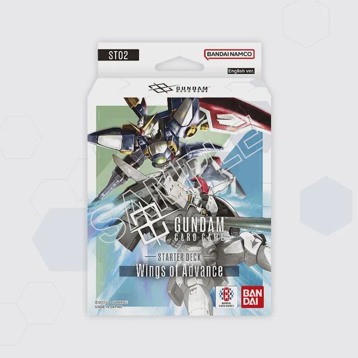 Gundam Starter Deck ST02 “Wings of Advance”