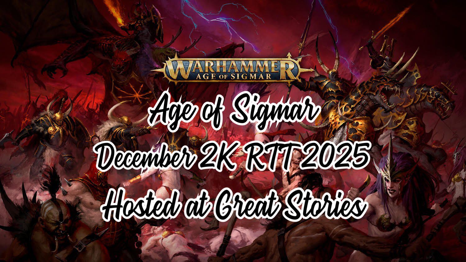 Freeguild Hobbies Age of Sigmar December 2K RTT (December 20th 2025 9:30am)