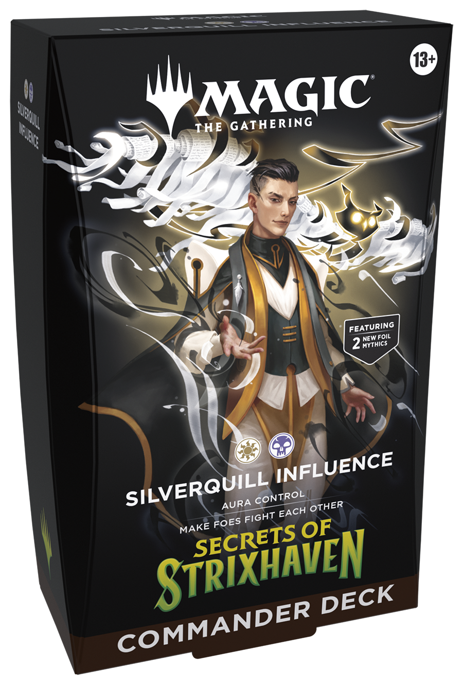 IN-STORE PICKUP ONLY MTG Secrets of Strixhaven Commander Deck (Silverquill Influence WB) (04-19-26)