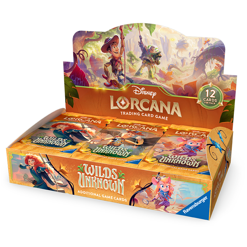 LOCAL PICKUP ONLY - Lorcana Wilds Unknown Booster Box (5-15-26)