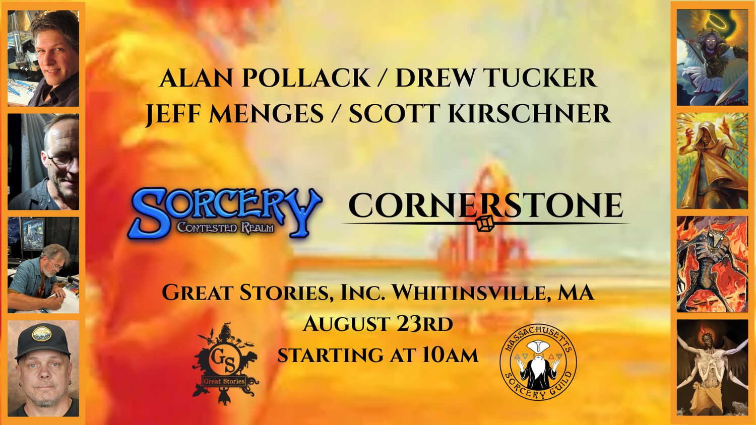 Sorcery Cornerstone Event (August 23rd 10:30 Check-In)