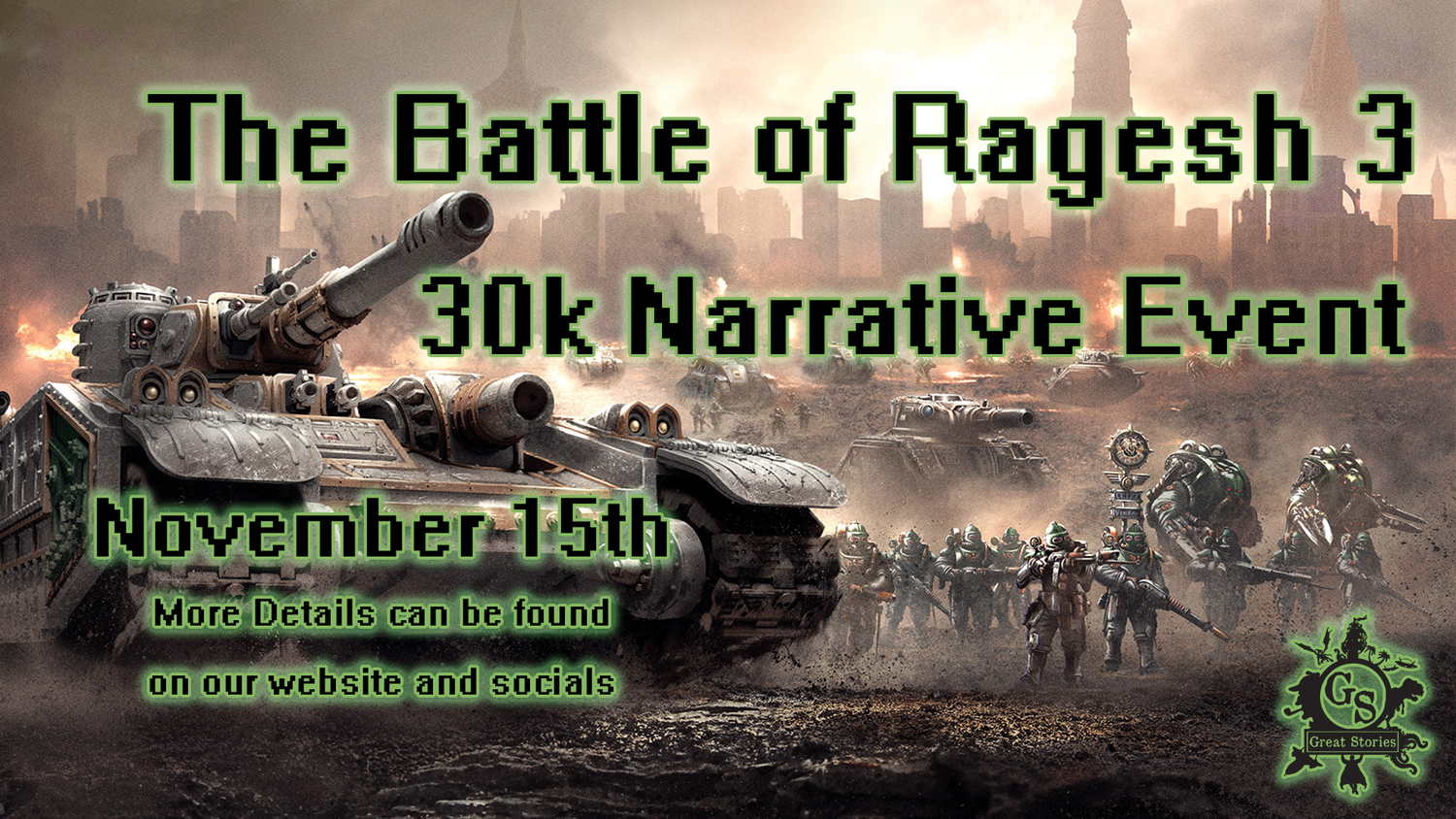 30k Narritive Event: Battle of Ragesh 3 (11-15-26)