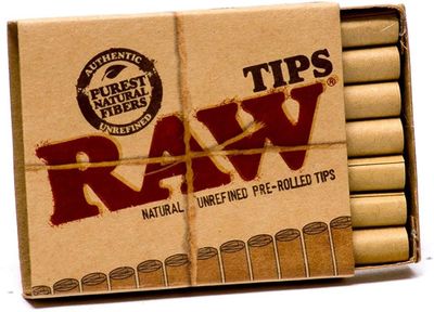 Raw pre rolled tips