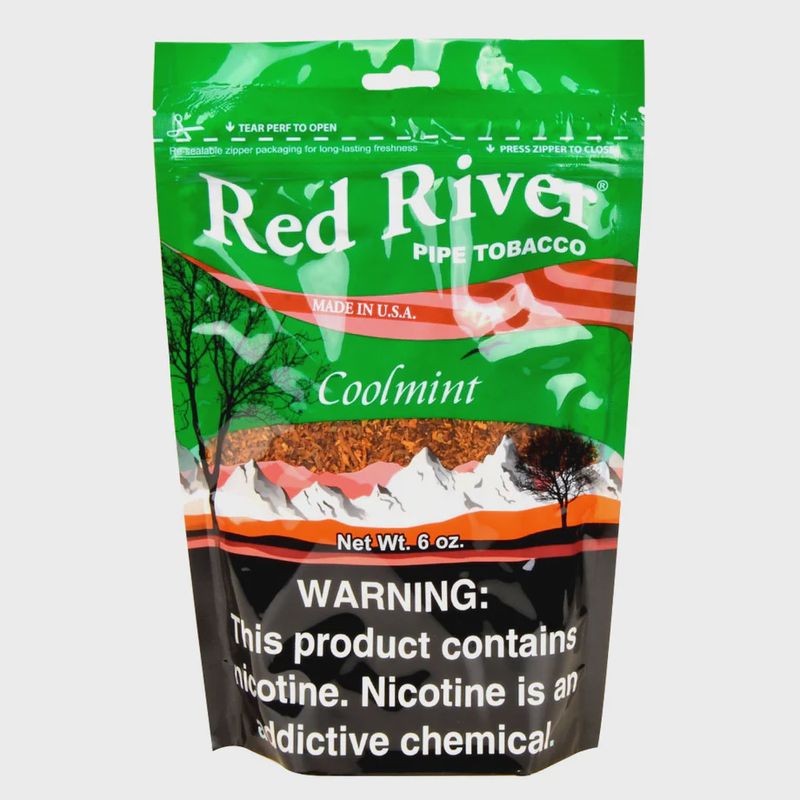 Cool mint 6oz red river tobacco