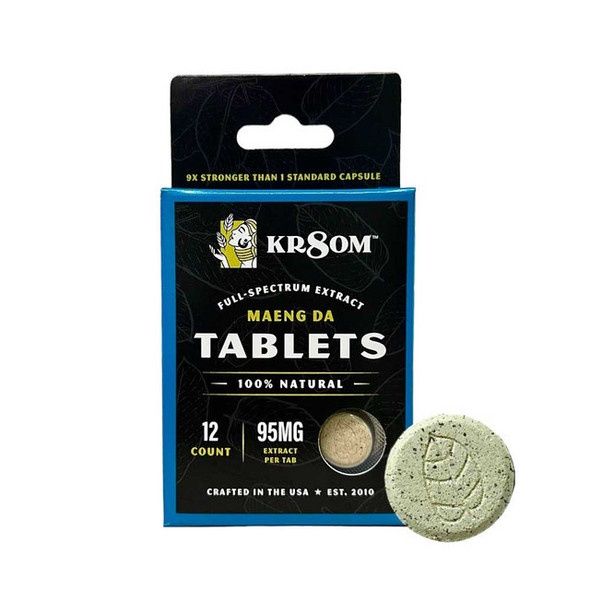 Kr8om maeng da tablets 4 count