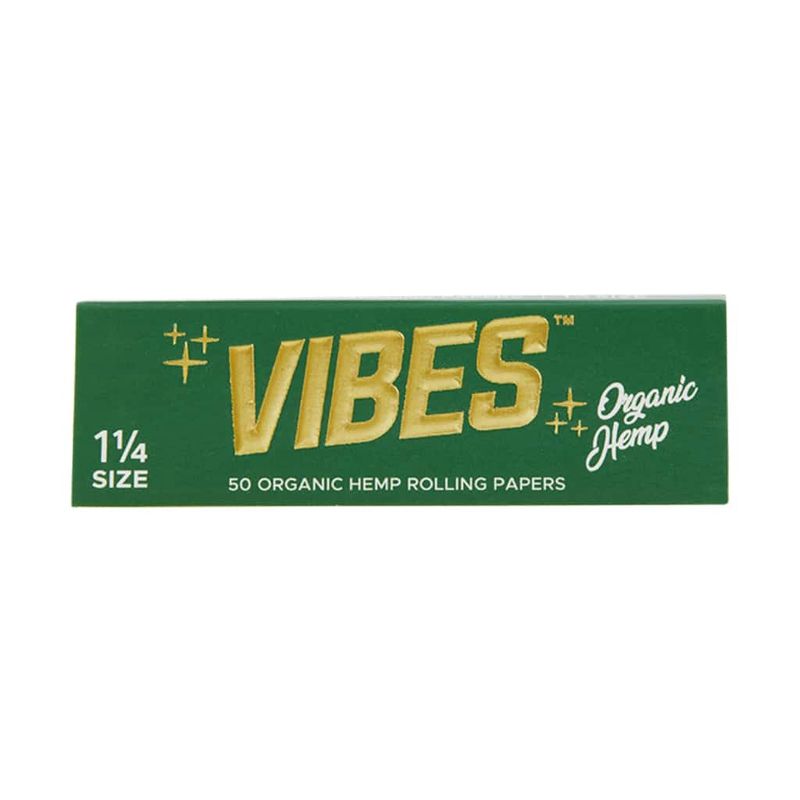 Vibes organic hemp papers 1 1/4