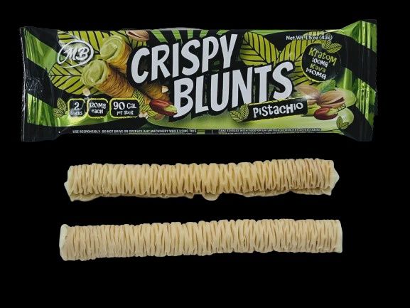 Crispy blunts pistachio kratom 100mg 140mg