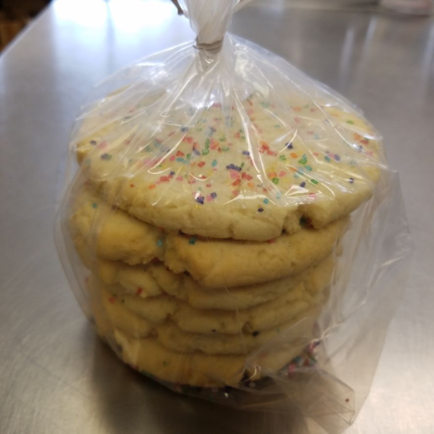 Sugar Sprinkled Cookies - 1/2 Dozen