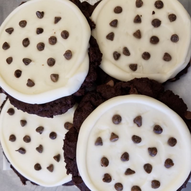 Double Chocolate Buttercream Frosted - 1/2 Dozen