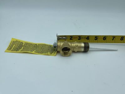 Rheem 3.5 In Temperature/ Pressure Relief Valve. 3/4 In Thread
