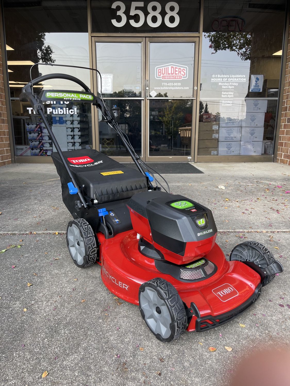 Toro Recycler 21466 22 Inch 60 V Battery Self Propelled Lawn Mower
