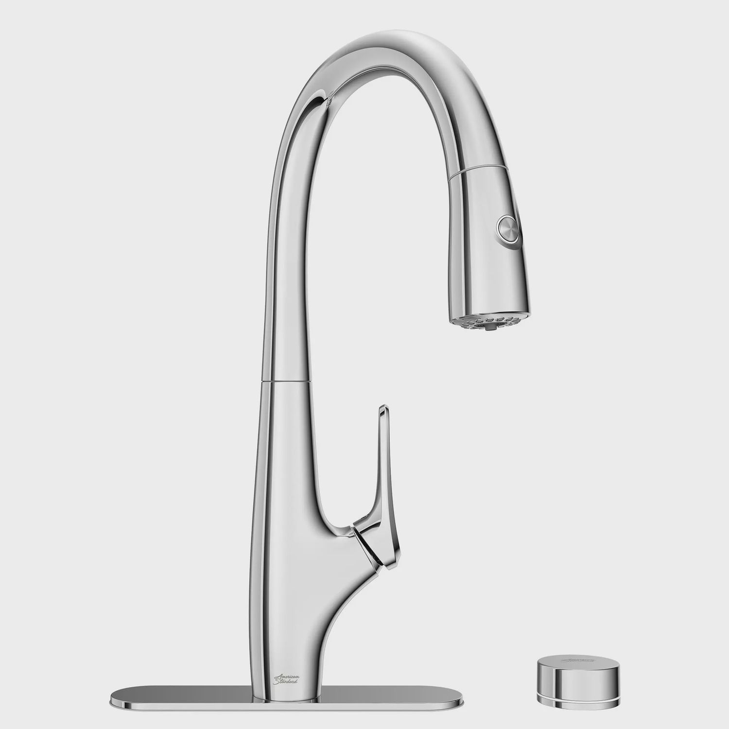 American Standard Saybrook Filtered Single-Handle Pull Down Sprayer Kitchen Faucet: Polished Chrome