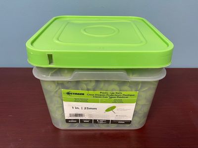 Stinger Plastic Cap Nails 1 in. 25mm