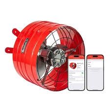 QuietCool 2940 CFM Smart App Controlled 2-Speed Gable Mount Attic Fan