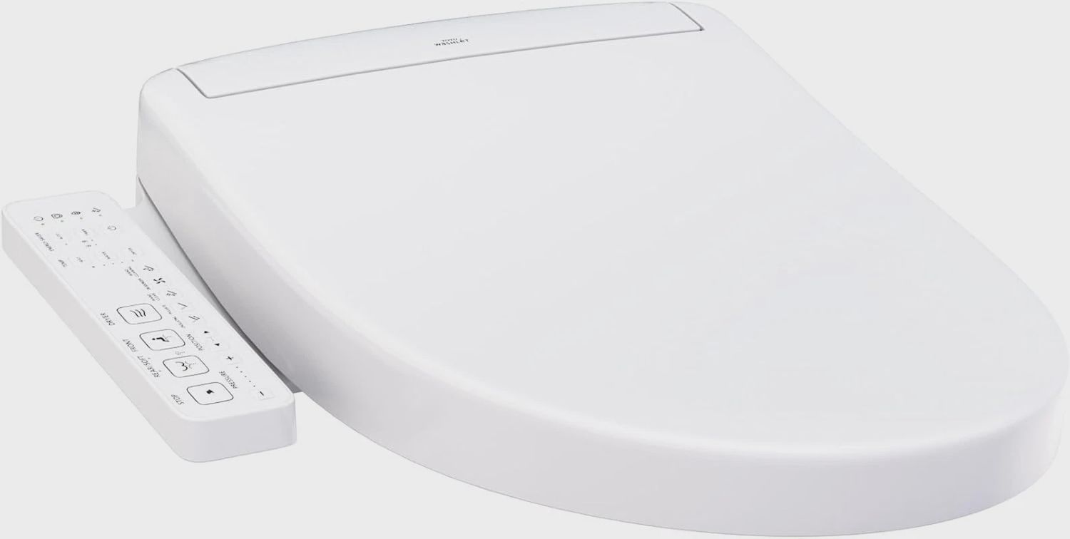 EBAY TOTO K300 Washlet Electric Heated Bidet Toilet Seat for Elongated Toilet in Cotton White