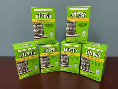 Affresh Dishwasher Cleaner Tablets 6 Box's/ 36 Tablets