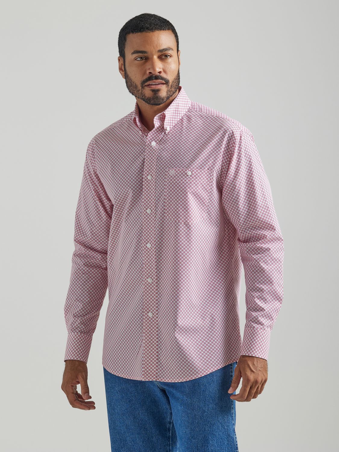 Wrangler - Men&#39;s Classic Long Sleeve Shirt - 112324787