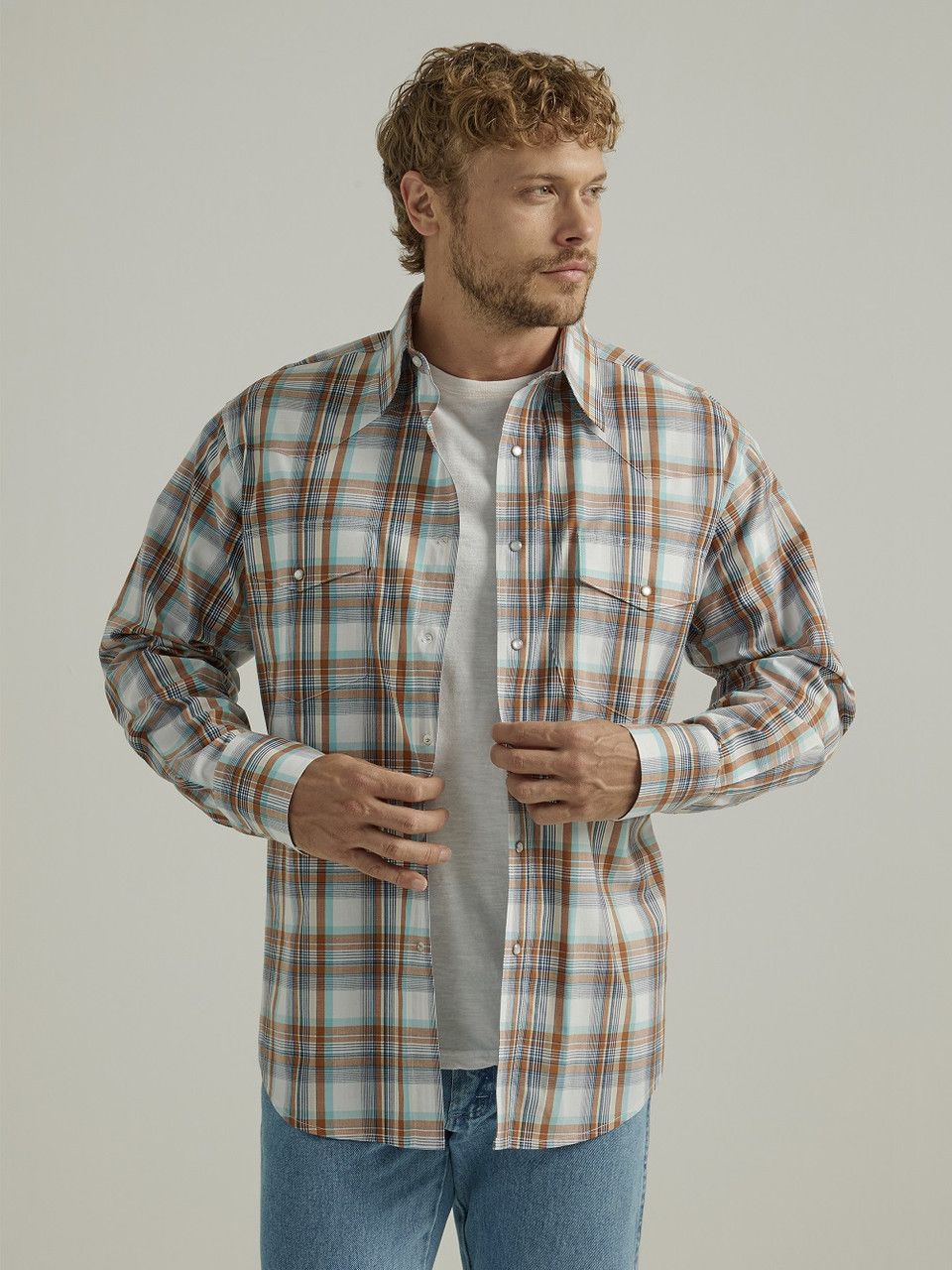 Men&#39;s Wrinkle Resist Long Sleeve Shirt - 112330396