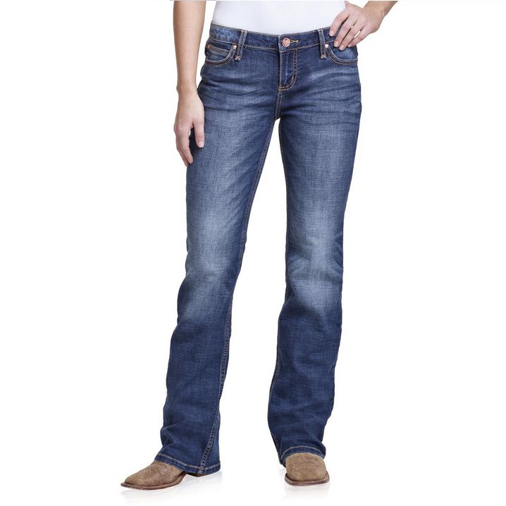 Wrangler Retro - Womens Boot Cut Jeans - 09MWZMS
