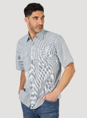 Wrangler - Men&#39;s 20X Competition Advanced Comfort Short Sleeve  Shirt - MJC357B