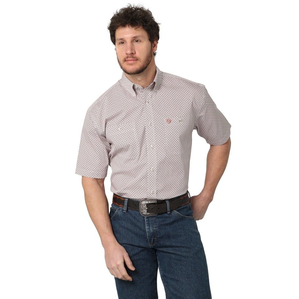 Wrangler - Men&#39;s George Strait Short Sleeve Shirt - 112314985