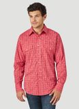 Wrangler - Men&#39;s Wrinkle Resist Long Sleeve Shirt - MWR427R