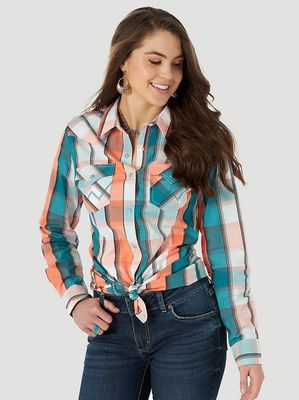 Wrangler - Women&#39;s Western Retro Shirts - LW5013M
