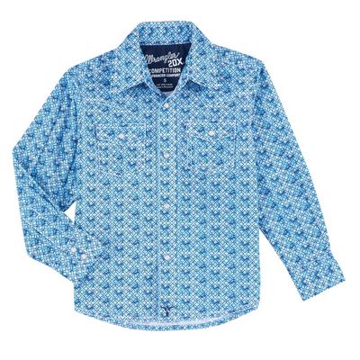 Wrangler - Boys 20X Advanced Comfort Long Sleeve Shirt - 112314923  