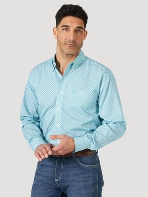 Wrangler - Men&#39;s Western Classics Long Sleeve Button Shirt - 112315003