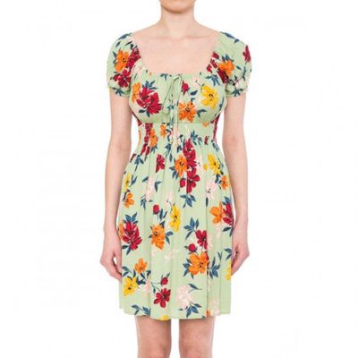 Ambiance Women Mini Print Dress - 73105-1