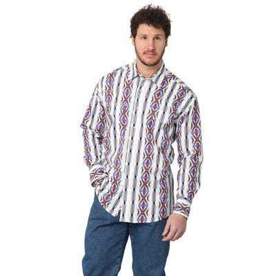 Wrangler - Men&#39;s Checotah Long Sleeve Snap Shirt - 112314882