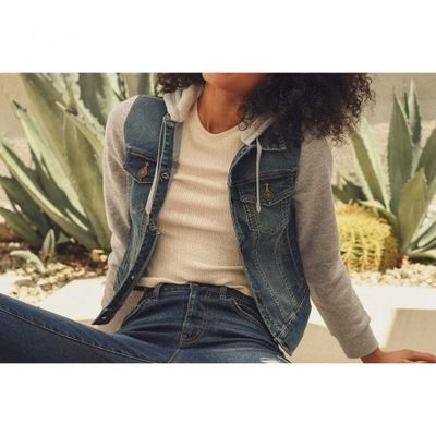Wax Jeans Women&#39;s Denim Jacket - 90214