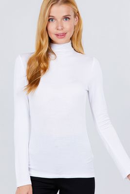 Active USA -Turtle Neck Cotton Jersey - T11901