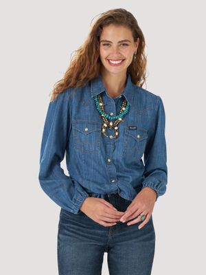 Wrangler - Women&#39;s Retro Western Vintage Shirt - 112317329 