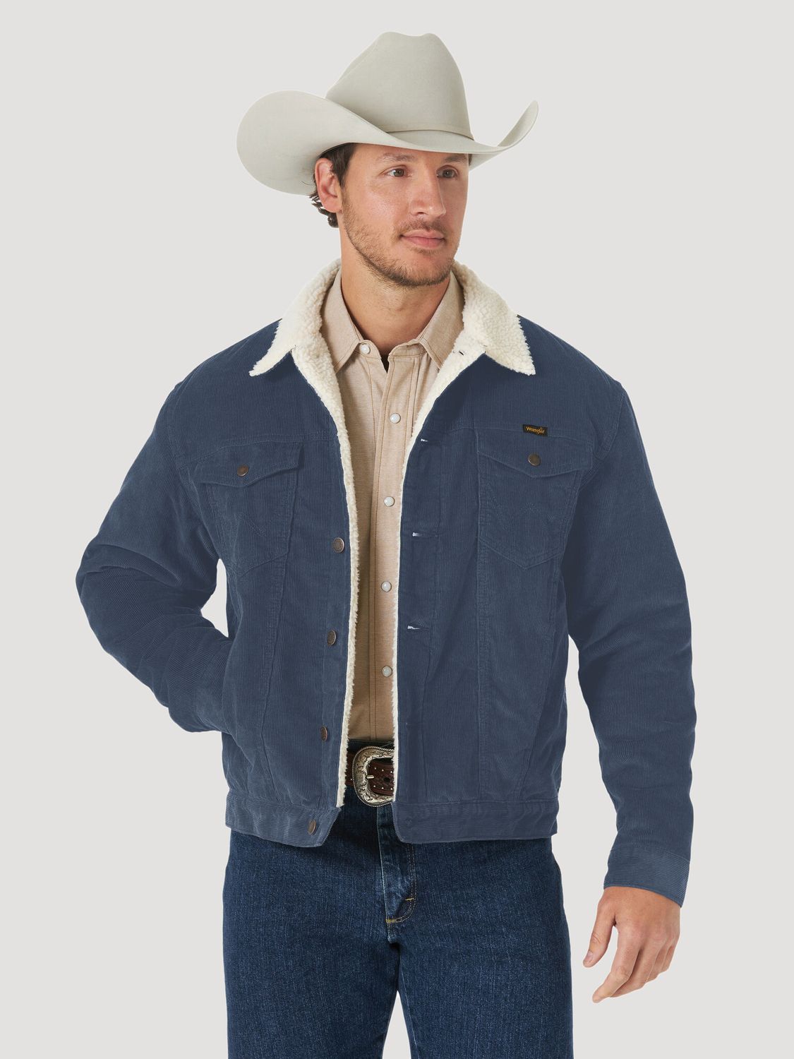 Wrangler - Men&#39;s Corduroy Shepra Lined Jacket - 112318282