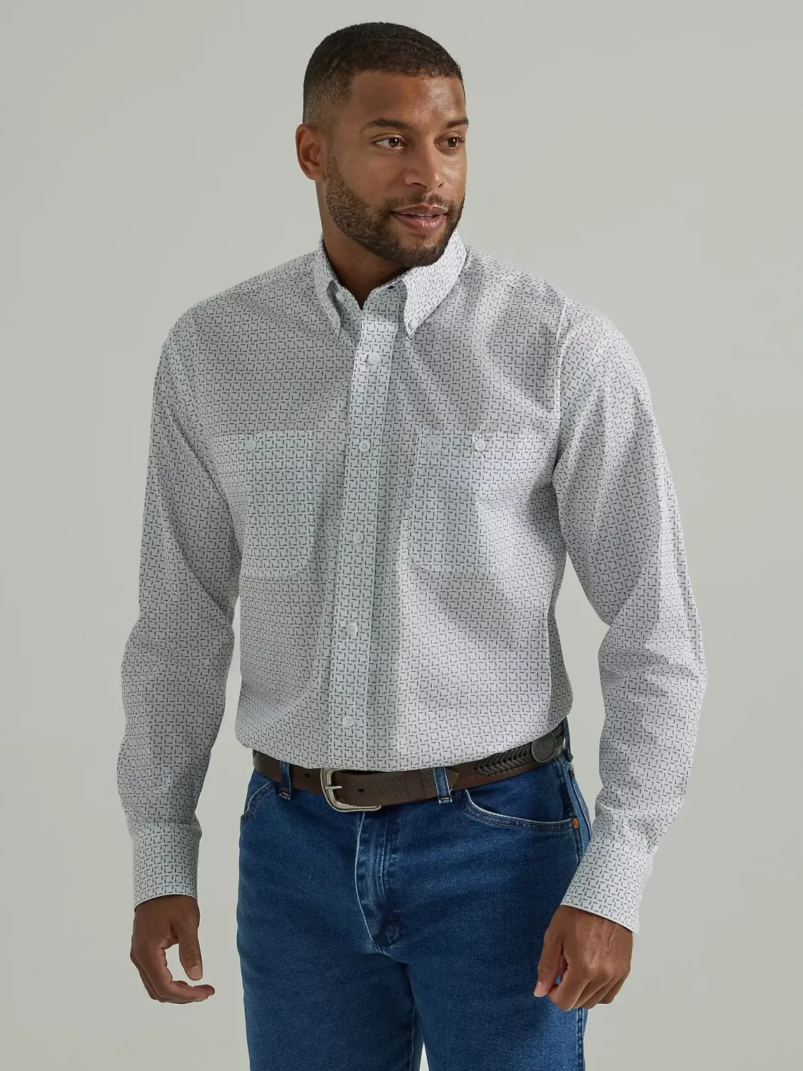 Men&#39;s George Strait Long Sleeve Shirt - 112331836