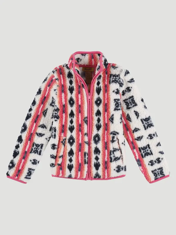 Girl&#39;s Southwestern Shepra Full Zip Jacket - 112335314