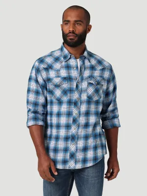 Men&#39;s Retro Long Sleeve Flannel- 112330473