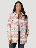 Wrangler Ladies South Western Print Shacket - 112336449